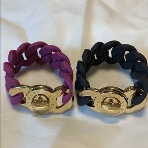 Marc Jacobs Silicone Turnlock Bracelets